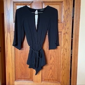 Black Vici Romper